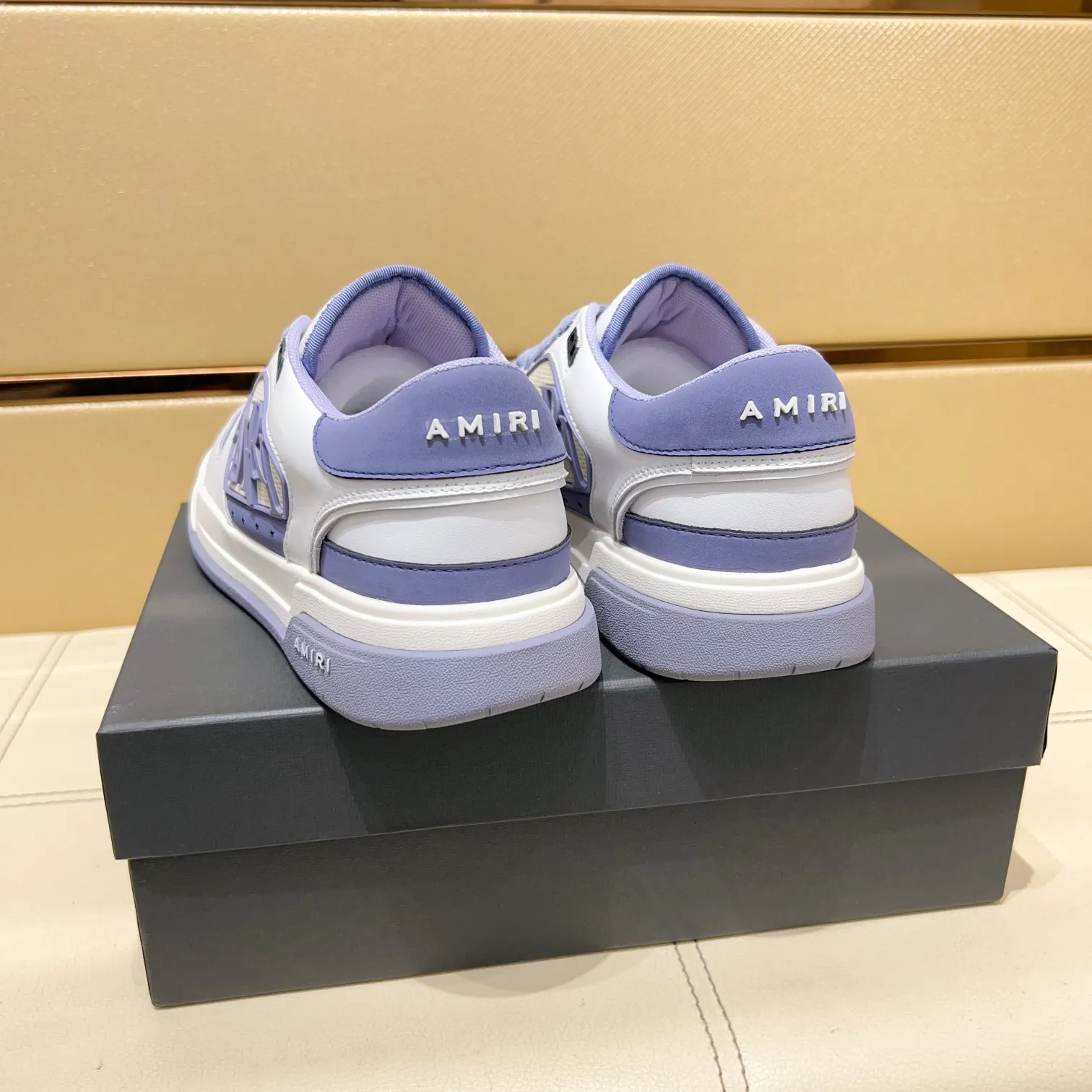 Men's men's shoes 💰500 [New style] 🌲🌲 Amiri - New Amiri trendy shoes, low-top casual sports shoes, the same style as celebrities, made of selected cowhide stitching, original outsole, comfortable on the feet, high-end workmanship, welcome to buy Size: 39-45 (customized for 46)